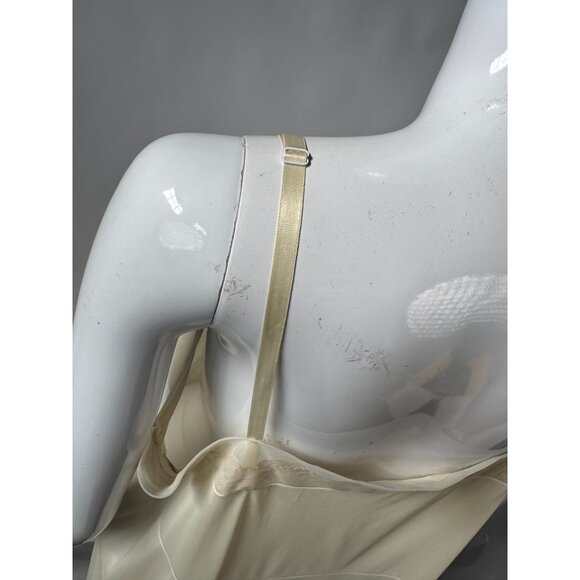 Vintage Vanity Fair 1960s Nylon Antron Slip Dress With Lace Trim Size 42 L - Picture 11 of 16